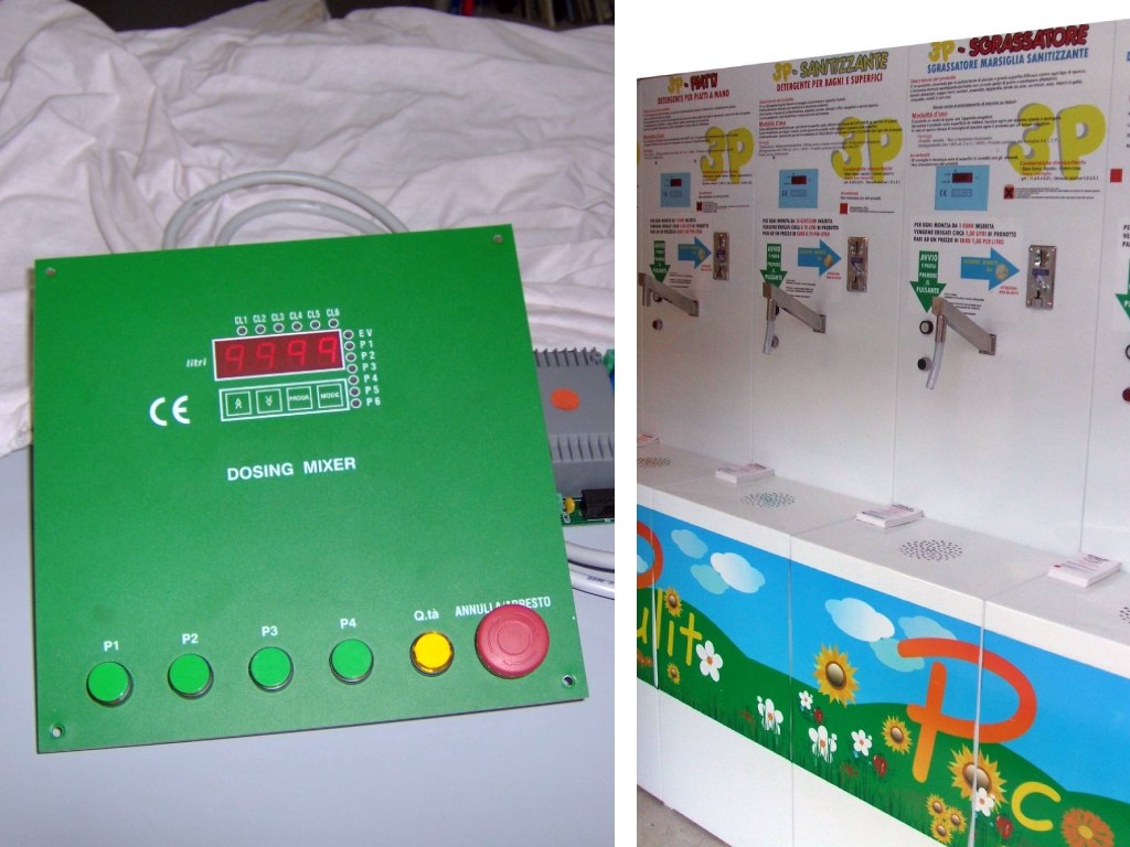 Clean Dosing - SIX con Etichettatrice