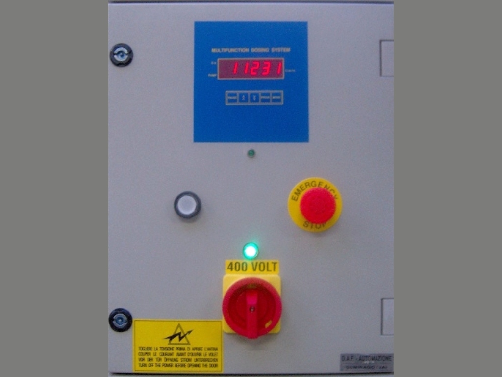Quadri Elettrici di Dosaggio Custom - MDS PR1